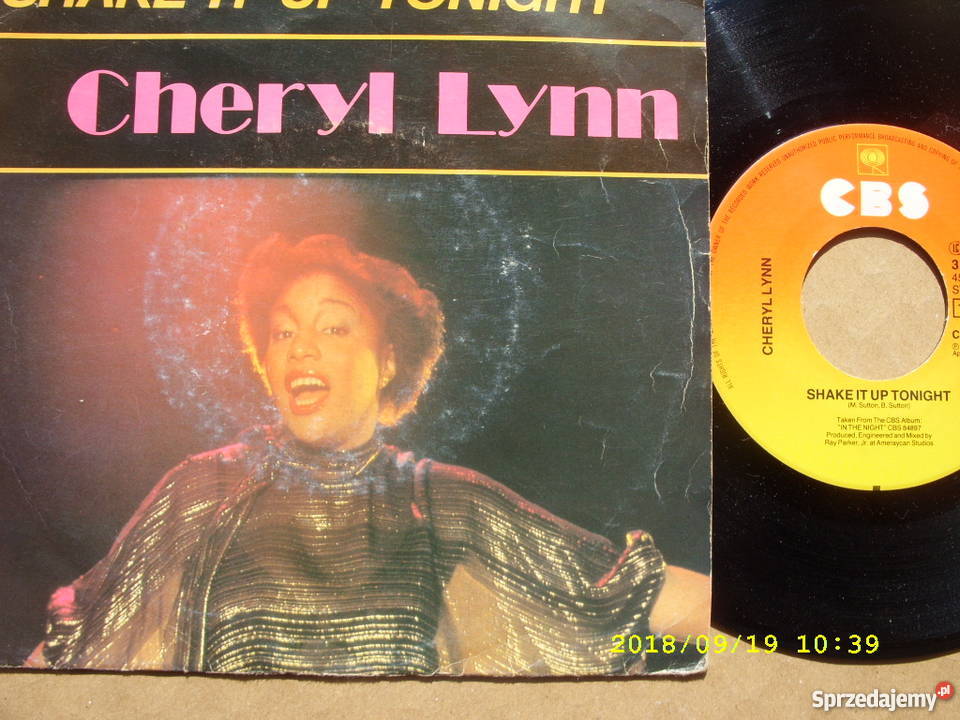 CHERYL LINSHAKE IT UP Singiel winyl Wołów sprzedam