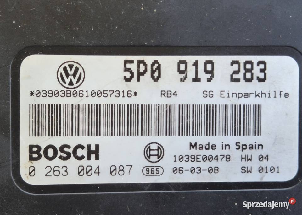 MODUŁ PARKOWANIA PDC SEAT ALTEA XL LEON II osobowe Działoszyce