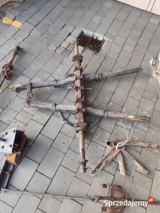 Części zabytkowy lekki wóz konny osie piasty Przeworsk sprzedam