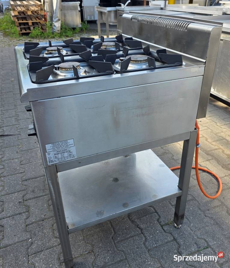 Kuchnia Gaz 4 Palniki KROMET Moc 132 kW M1888 N