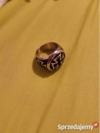 Piękny sygnet męski stal jubilerska 316L Starachowice