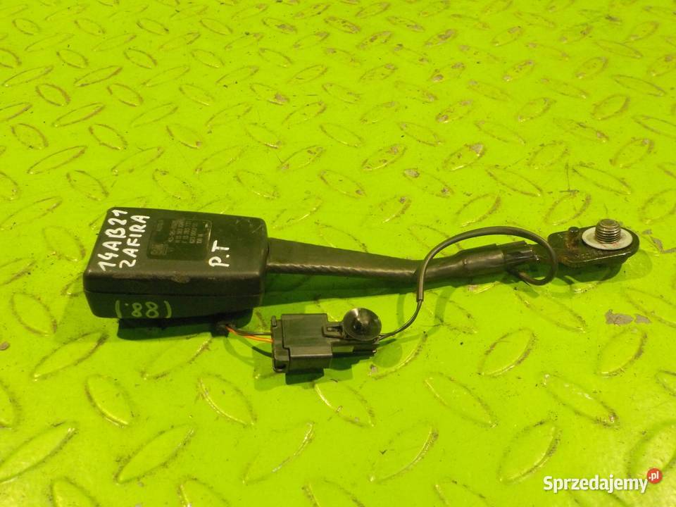 OPEL ZAFIRA C 20 CDTI 14r zapinka pasa prawa tyl Pasy bezpieczeństwa Suków