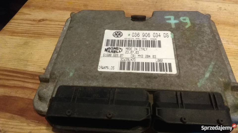 Komputer VOLKSWAGEN SKODA 036906034DS Margonin sprzedam