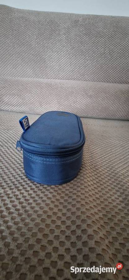 piórnik Oxford z klapką saszetka niebieski Kraków