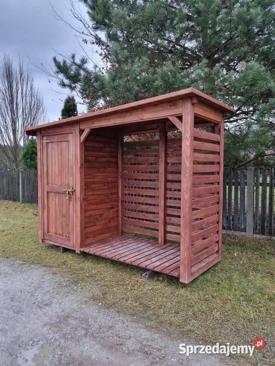 Drewutnia 2 x 11m narzędziówka 1 x 11m domek