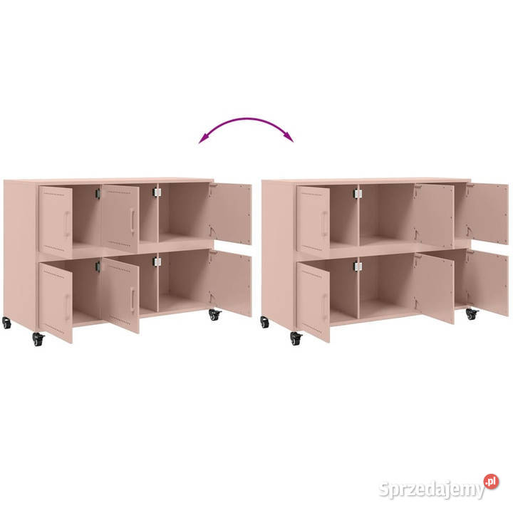 Szafka różowa 1005x39x72 stal WM846741 Warszawa
