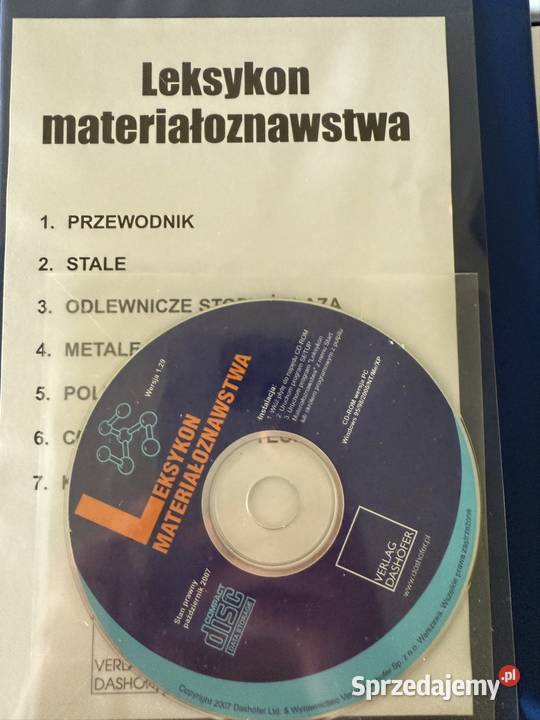Leksykon Materiałoznawstwa Komplet 5 Tomów A5 Pozostałe Czerwionka-Leszczyny