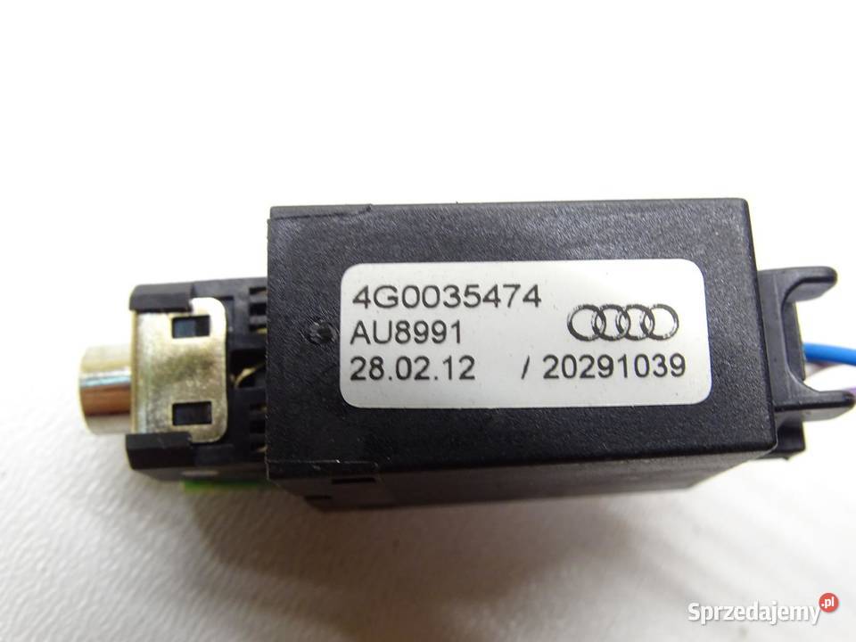 GNIAZDO WEJŚCIE AUX ZŁĄCZE 4G0035474 AUDI A6 C7 Rozdzielacze gniazda zapalniczki