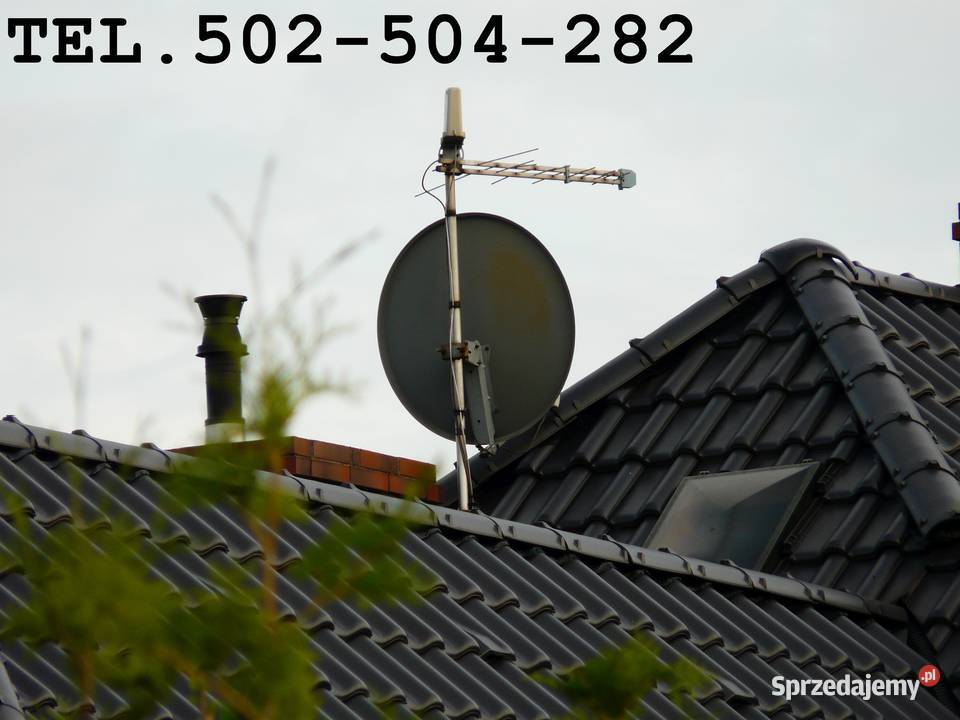 Naprawa i montaż anten satelitarnych i Naprawa i serwis Sosnowiec naprawa
