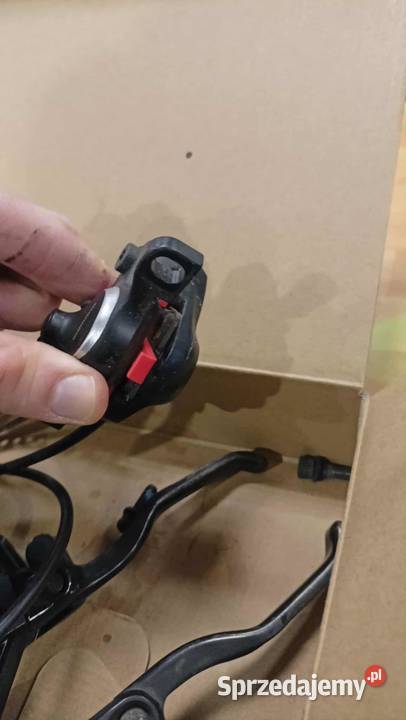 Hamulce Shimano tarcz hydr pt rower uszkodzone Rowery i akcesoria sprzedam