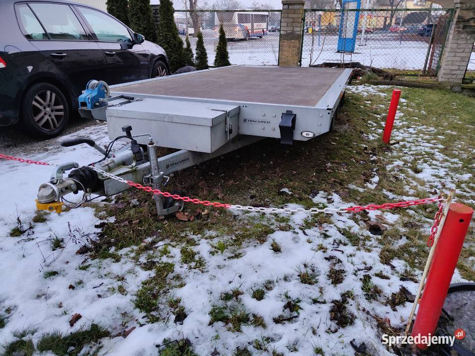 Laweta platforma carplatform temared 4521 27 t towarowe wielkopolskie Piła