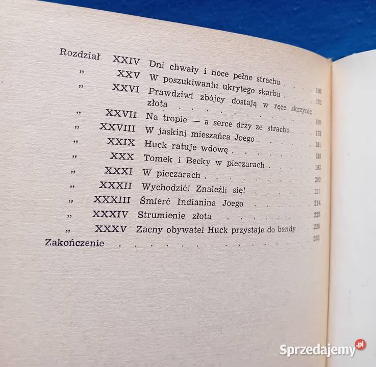 Mark Twain Przygody Tomka Sawyera Iskry 1955 r Koźminek