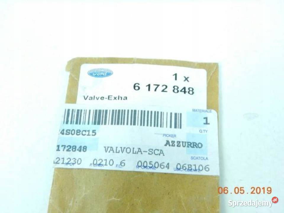 ZAWÓR WYDECHOWY FORD MONDEO 9600 18
