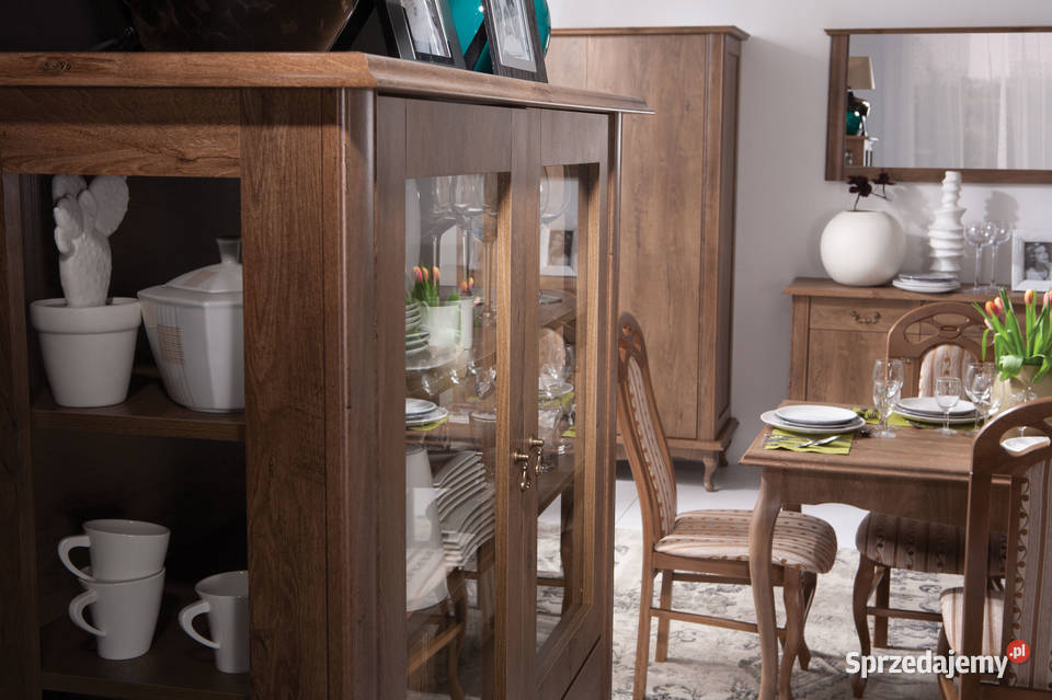 Witryna niska DIANA dwa kolory