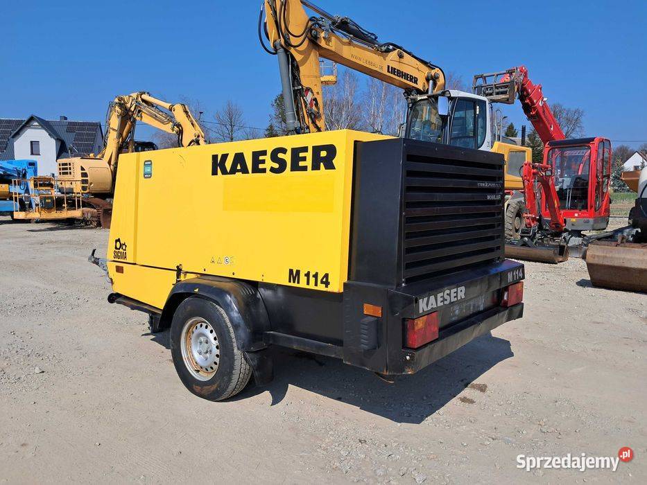 Kompresor Śrubowy KAESER M 114 10 Bar 15r M 100 Sułów