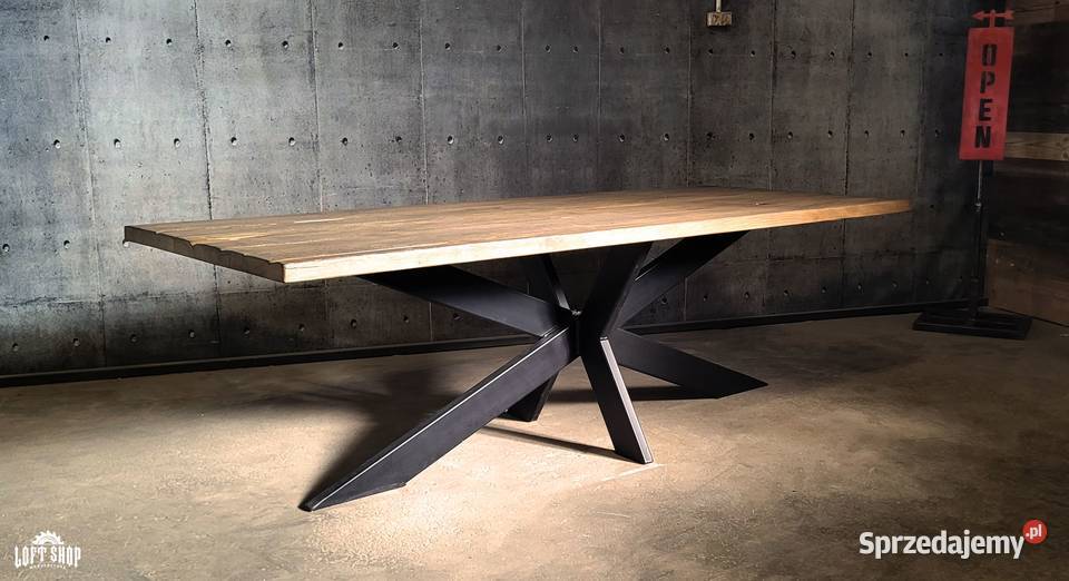 Stół loftowy SPIDER stół industrialny
