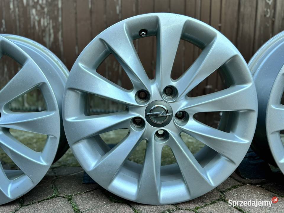 Alufelgi Opel 5x115 16 65J ET 37 TPMS Biała Podlaska