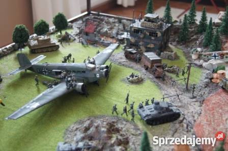 Diorama MakietaLądowanie w Normandii Militaria mazowieckie Warszawa