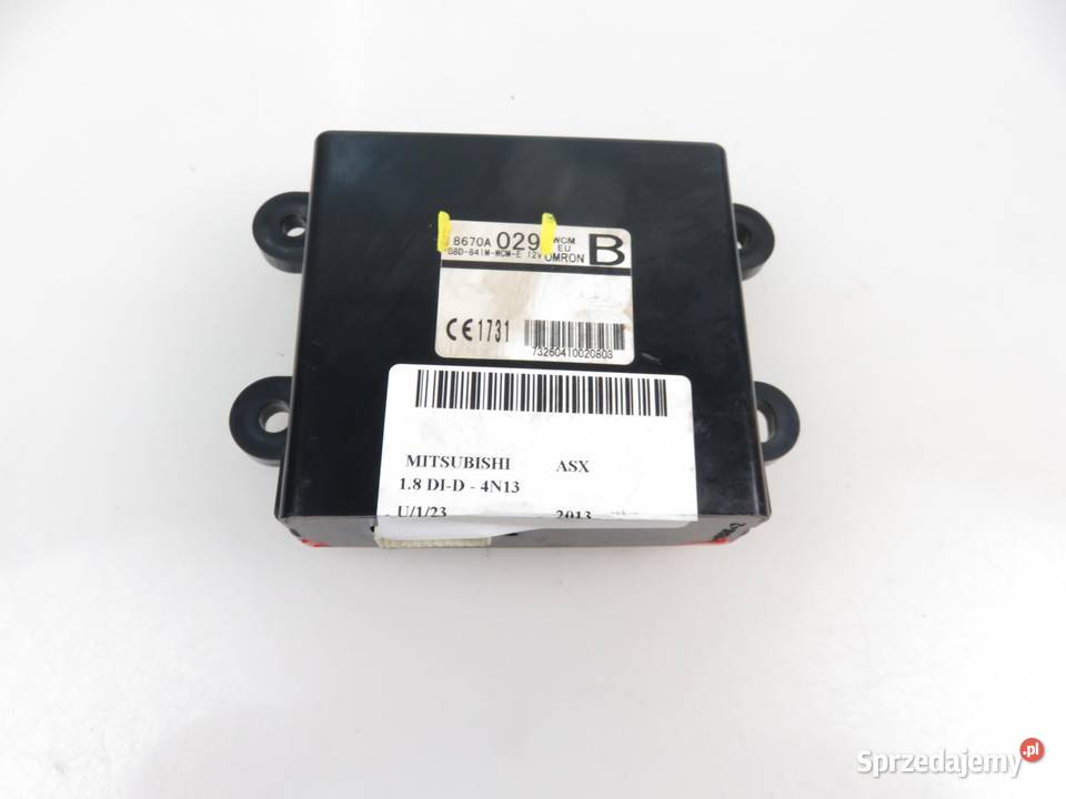MODUŁ IMMO MITSUBISHI ASX 8670A029 sprzedam