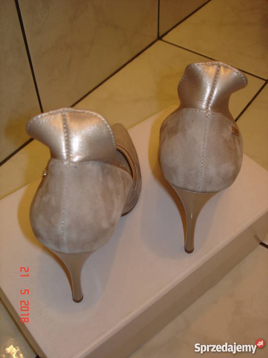 Cudne damskie butyczółenkaszpilki z naturalnej Częstochowa