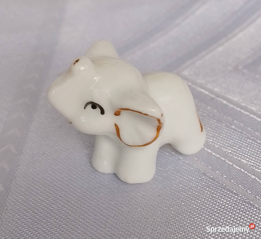 figurka porcelanowa mały słoń Suwałki
