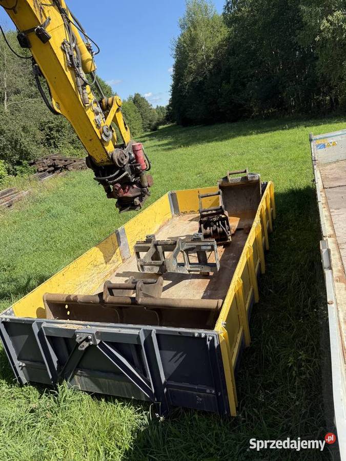 Koparka Liebherr Dwudrogowa z wagonikiem