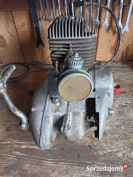 silnik wsk 125 lelek kos gil trójkołowiec wfm mz Jasło