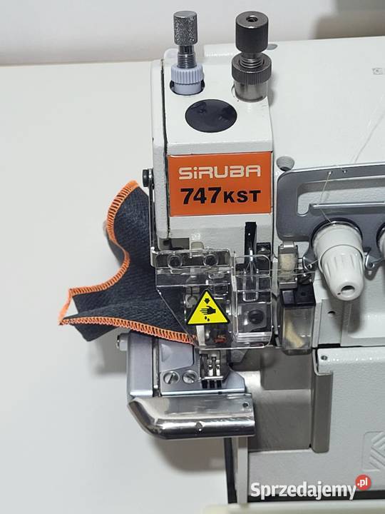 OVERLOCK SIRUBA 747KST514M24 CYLINDRYCZNY Produkcja Bydgoszcz