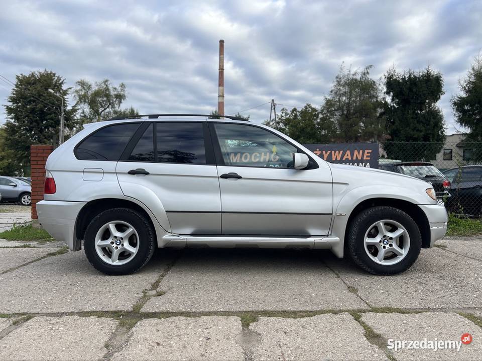 BMW X5 bogate wyposażenie benzyna 2001 śląskie Bielsko-Biała