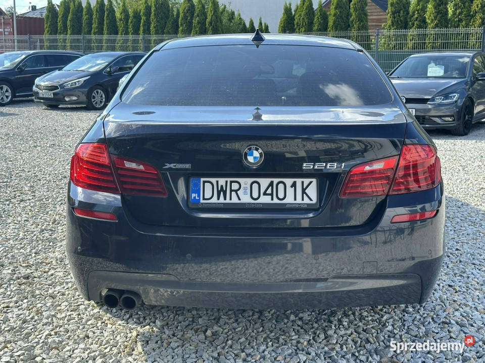 BMW 528 BMW F10 528i xDrive 245 2016r M pakiet Wrocław