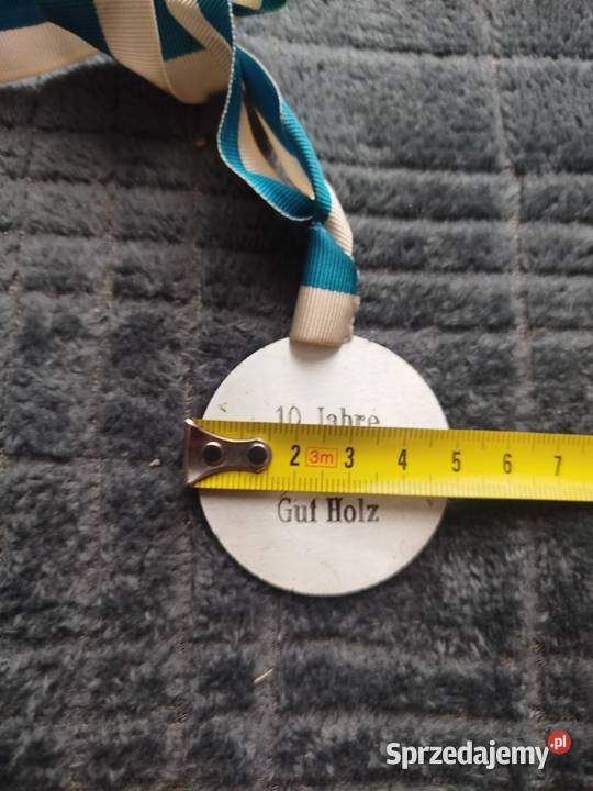 Medal pamiątkowy 10 Jahre AH Gut Holz niemiecki Opole