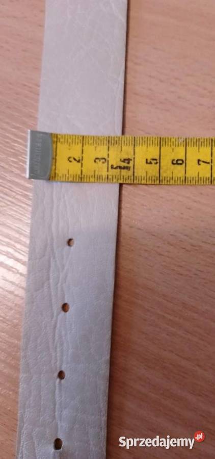 PASEK regulowany beżowy do sukienki spodni Oborniki sprzedam