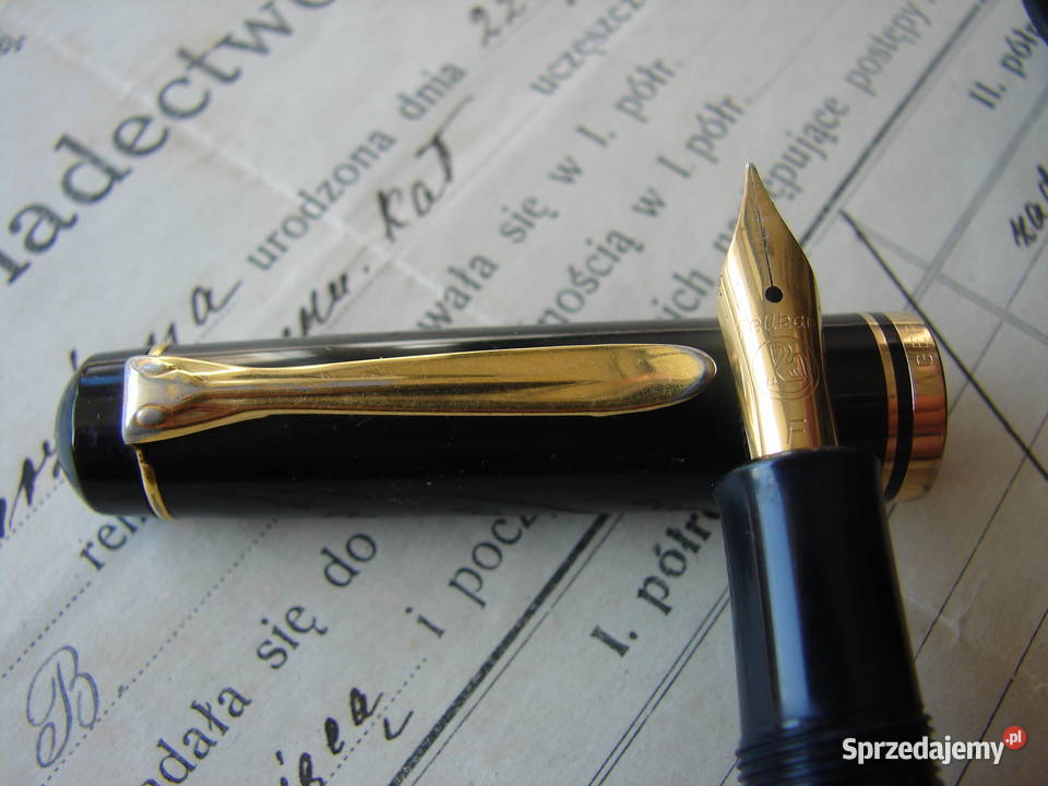 Pelikan 250 stare pióro wieczne z eleganckim Warszawa
