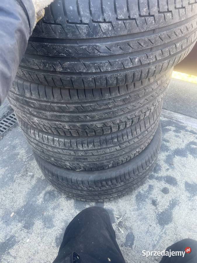 Opony 22555r19 Continental letnie 22555 komplet Bydgoszcz sprzedam