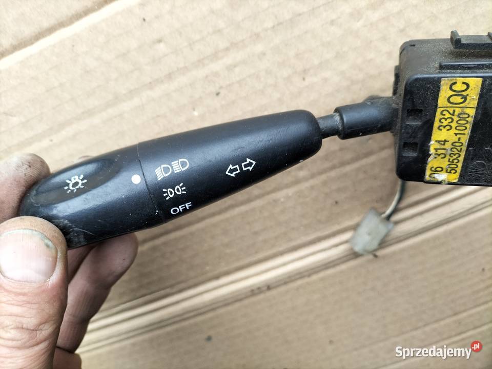 MANETKA PRZEŁĄCZNIK ZESPOLONY MATIZ Układ elektryczny Kamień-Kolonia