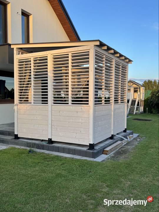 Altana Altanka z Żaluzjami 300x300 Poliwęglan MD łódzkie Skierniewice