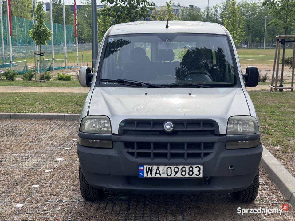 Fiat Doblo SX 12 benzyna 2002 Warszawa Doblo mazowieckie