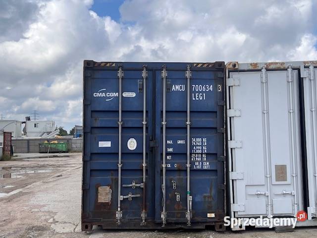 Kontener morski magazynowy budowlany 45 HC PW Olsztyn