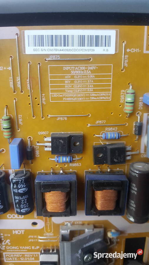 Samsung Ue 40ES6800 zbita matryca Sosnowiec