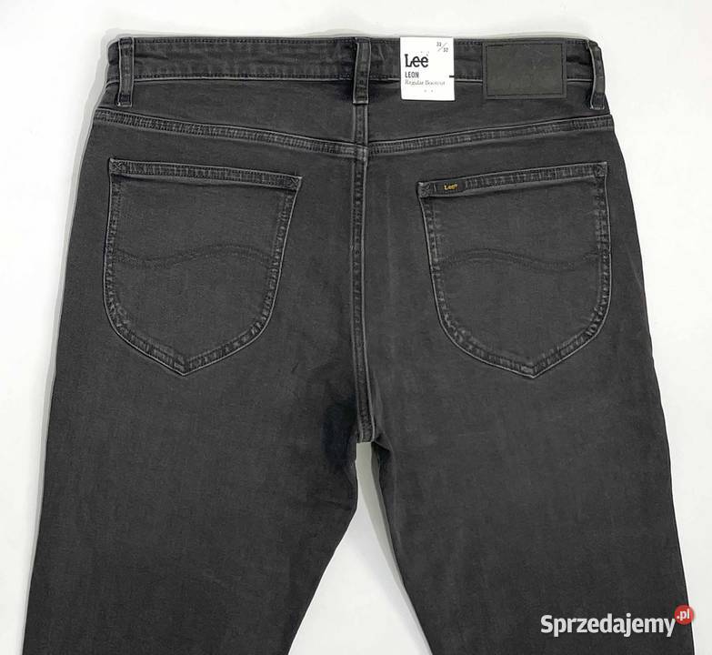 Spodnie męskie jeansy Lee Leon Regular Cement Katowice