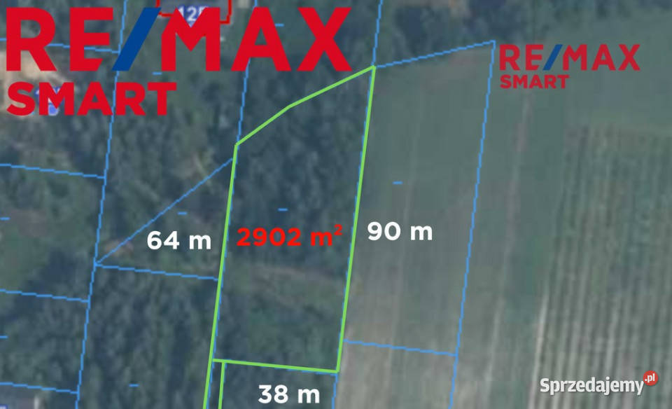 WYJĄTKOWA DZIAŁKA Z WZ 3204 m2 GRABÓW PILICĄ 3204m2 Grabów nad Pilicą