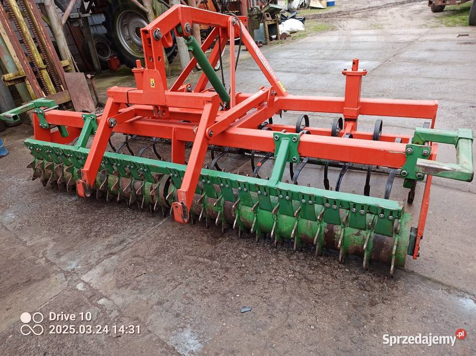 Agregat uprawowo siewny Agro Masz 3 m nieuszkodzony Agregaty Radom