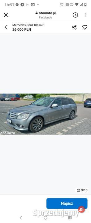 Sprzedam Mercedesa klasy C Konin