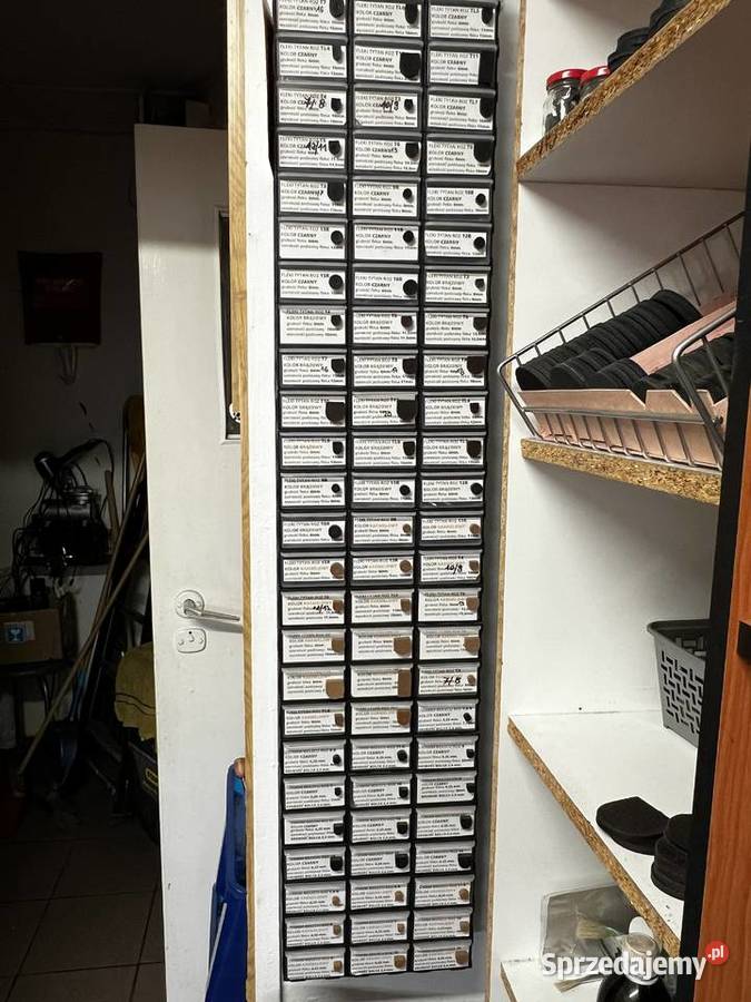 Szewskie i kaletnicze dodatki ok 300 szufladek Pozostałe mazowieckie Pruszków