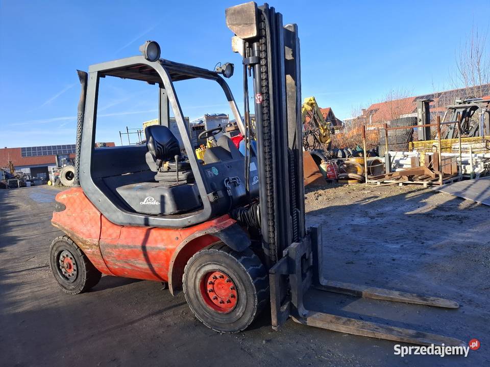 Wózek widłowy Linde H45D maszt tripleks z wolnym Targoszyn sprzedam