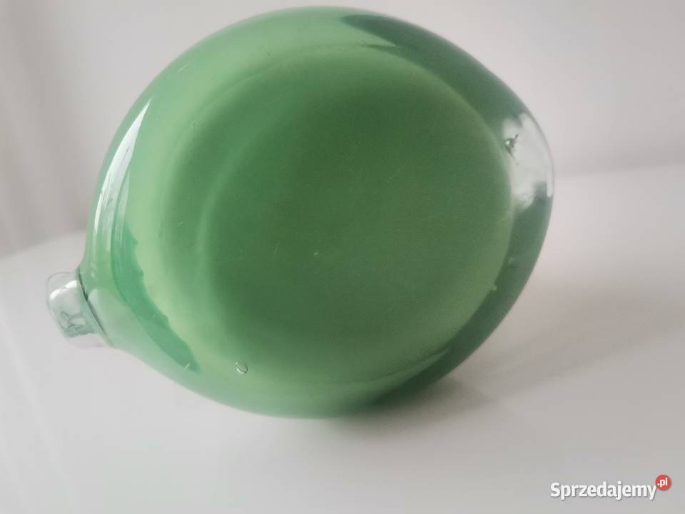 Stary zielony wazon Płetwa Rekina huta Tarnowiec śląskie Katowice sprzedam