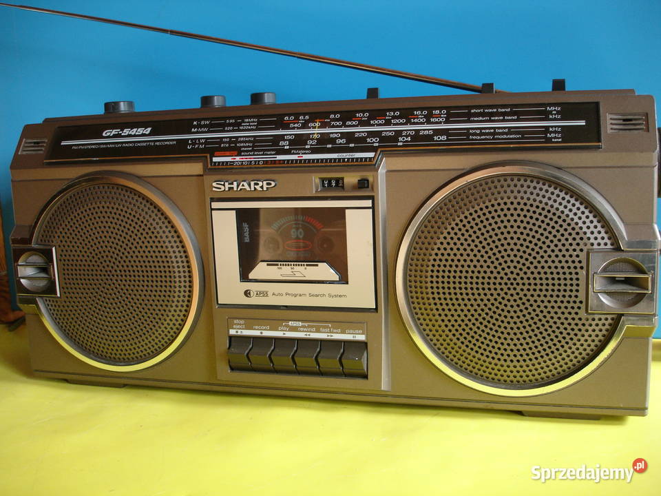 Radiomagnetofon SHARP GF5454HB Zielona Góra