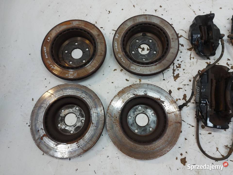 Subaru WRX STI 2015r hamulce zaciski tarcze