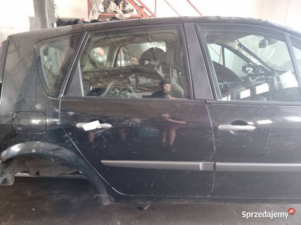 DRZWI PRAWE TYŁ RENAULT MEGANE SCENIC II NV676 Lipno