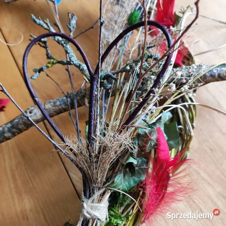 Wieniec wianek Wielkanocny ozdoba na drzwi Poznań